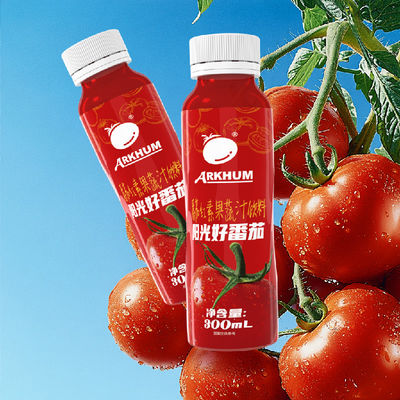 qualidade 100 ml de sumo de tomate com baixo teor de sódio bebida de tomate com sabor a frutas fábrica